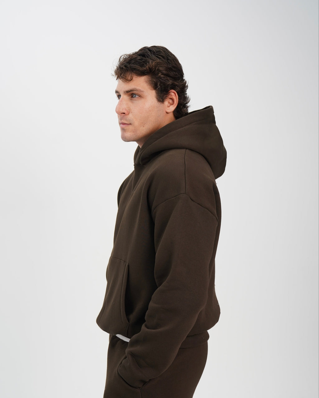 Unisex Hoodie Brown