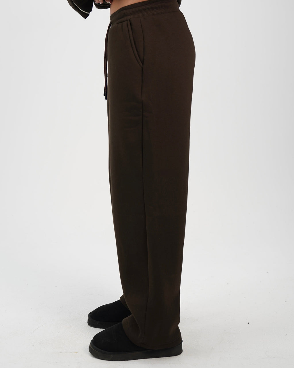 Unisex sweatpants brown