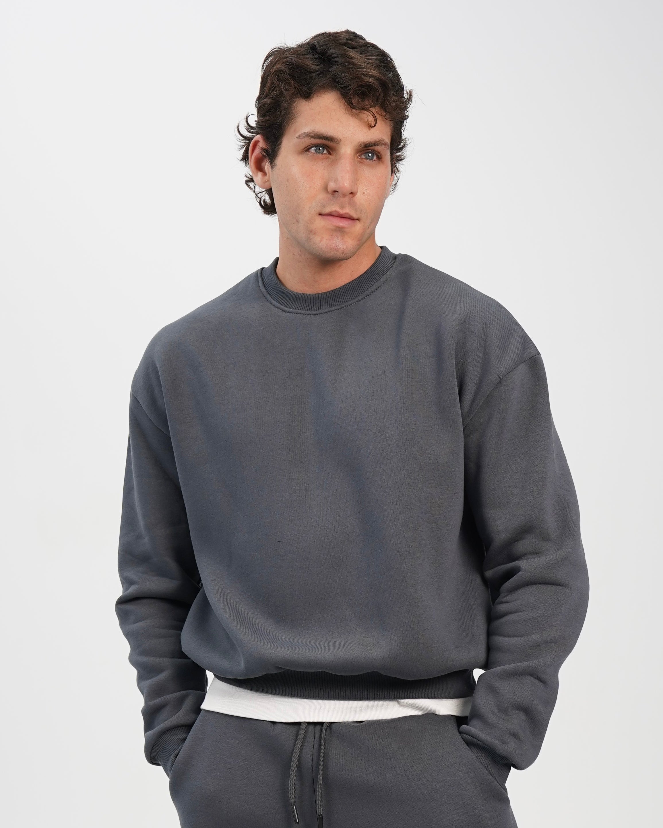Unisex Crewneck Charcoal