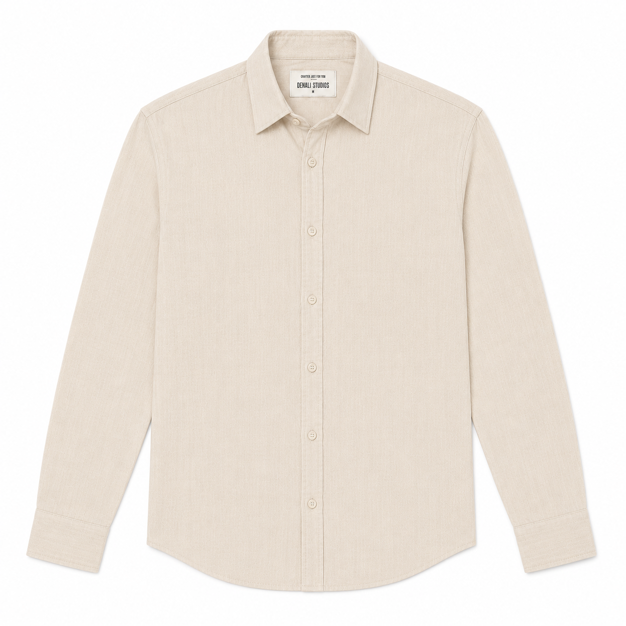 Beige Linen Shirt