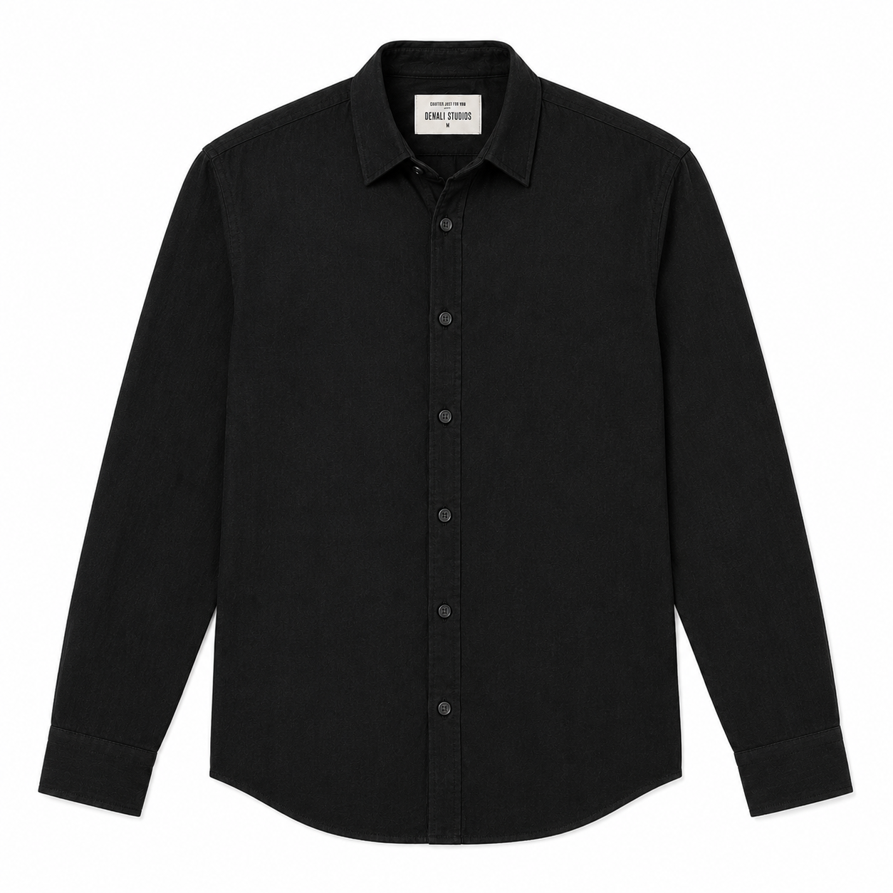Black Linen Shirt