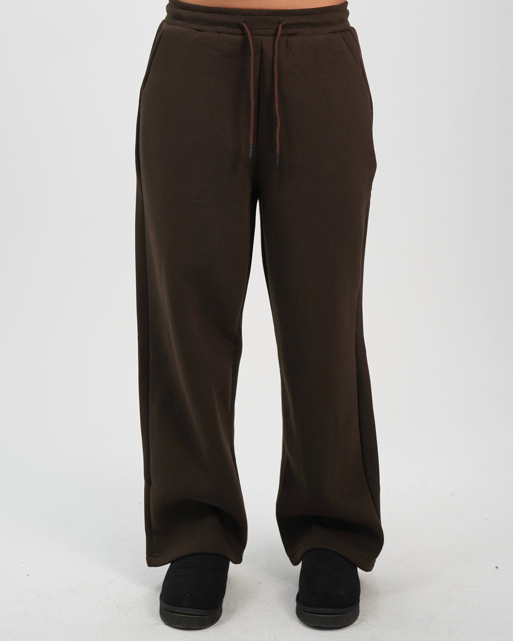 Unisex sweatpants brown