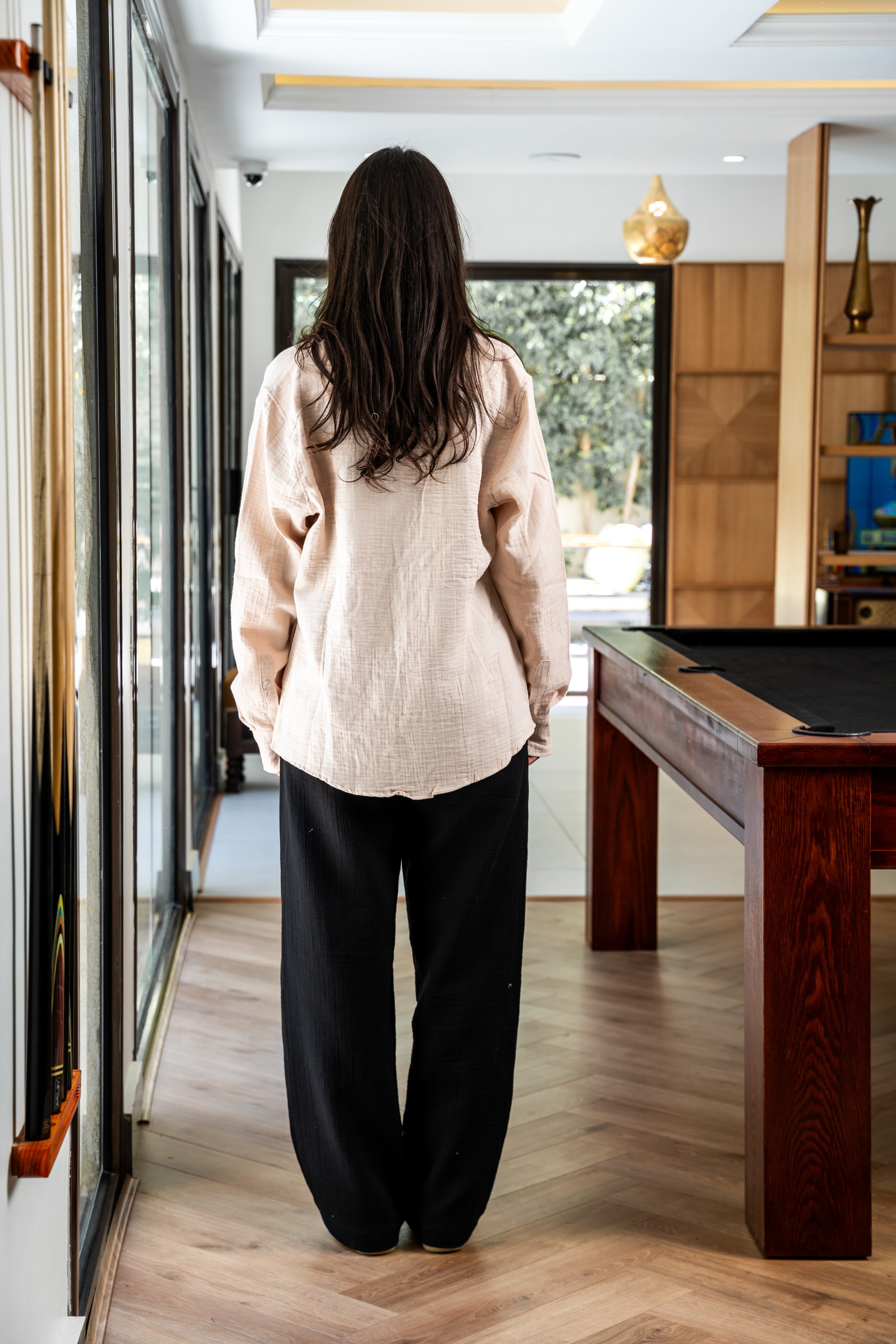 Black Linen Pants