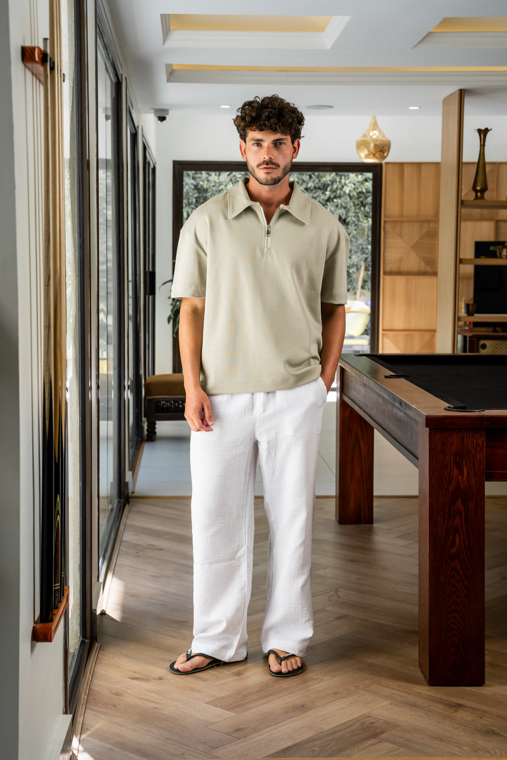 Olive Polo Shirt