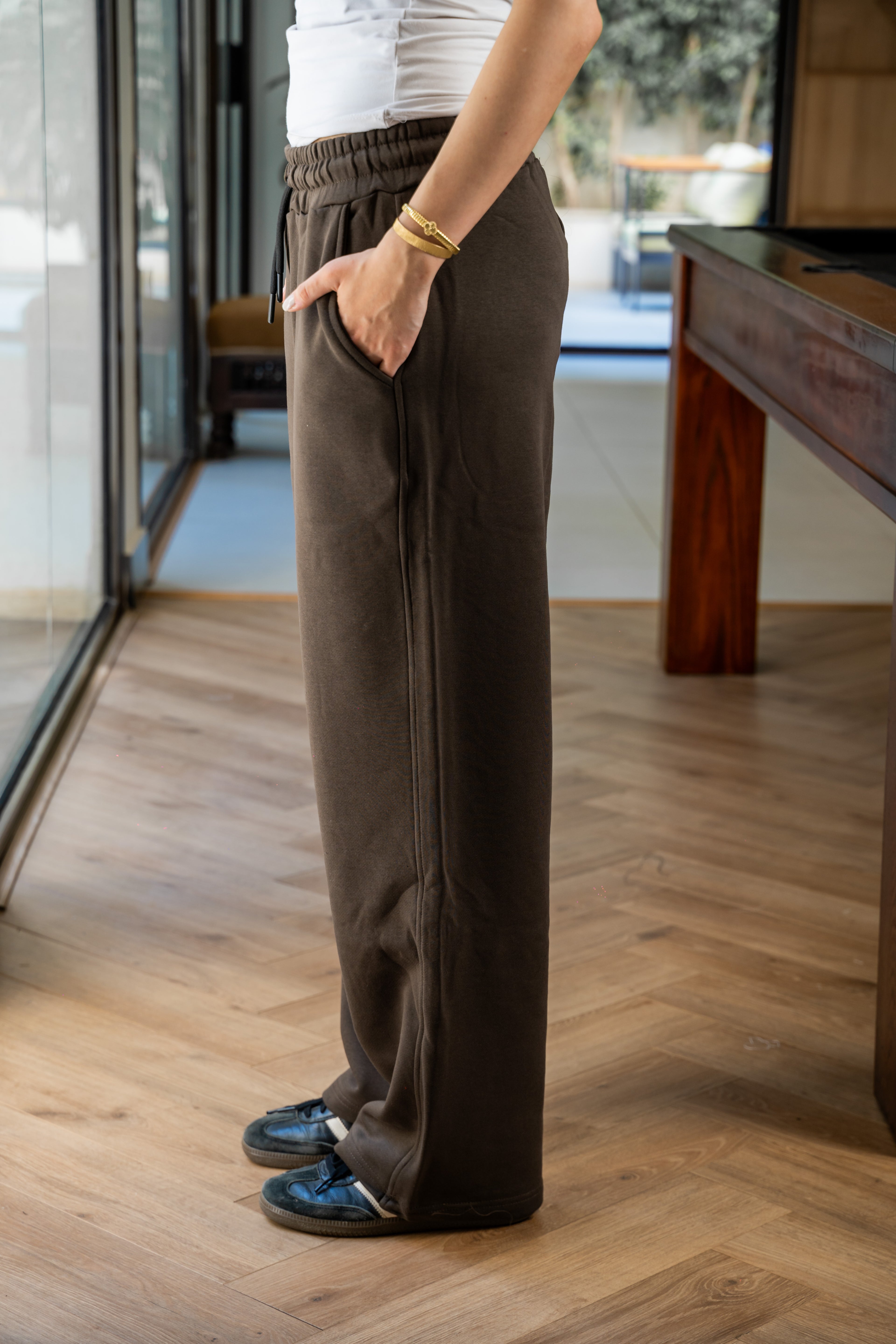 Lightweight Brown Sweatpants