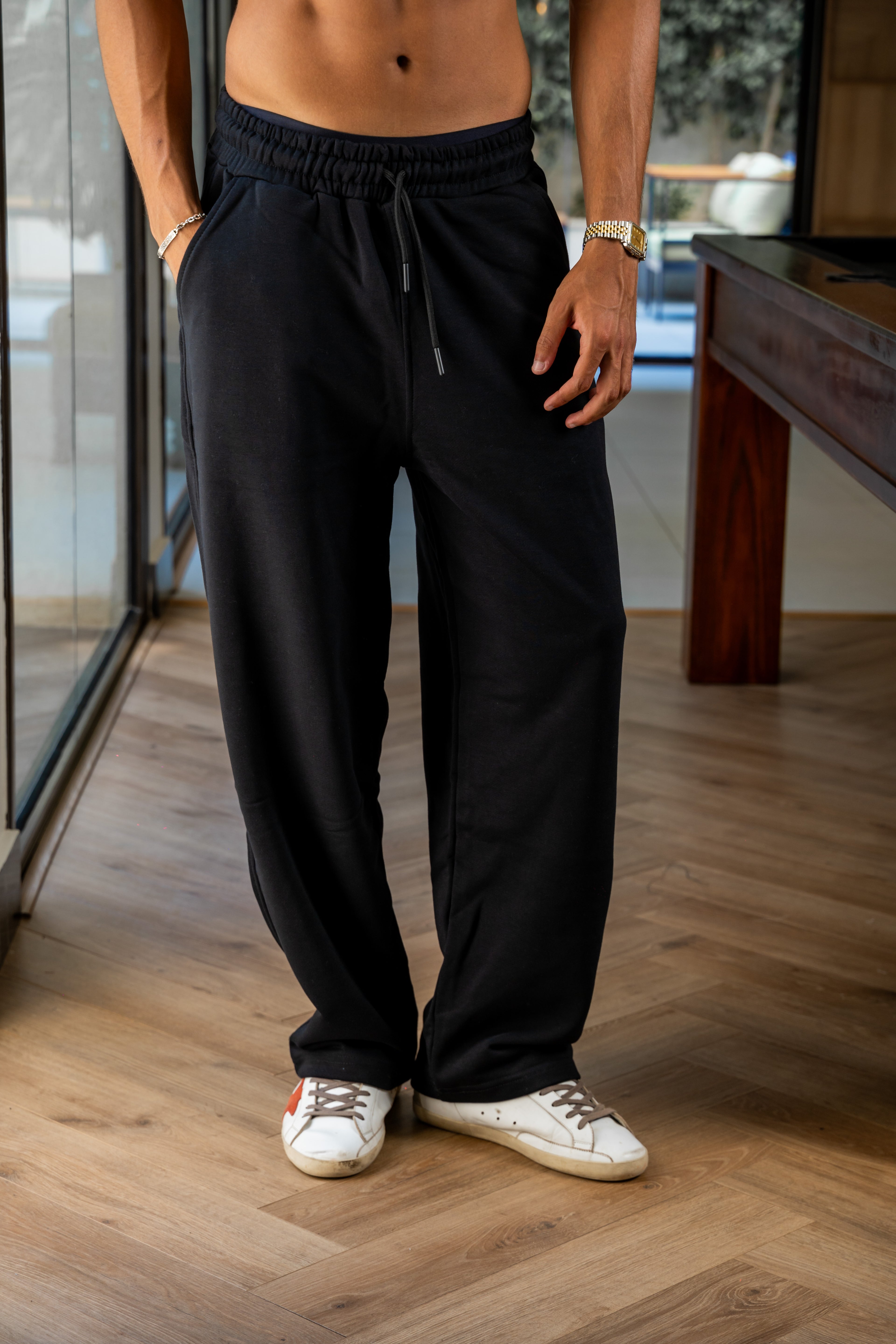 Lightweight Black Sweatpants