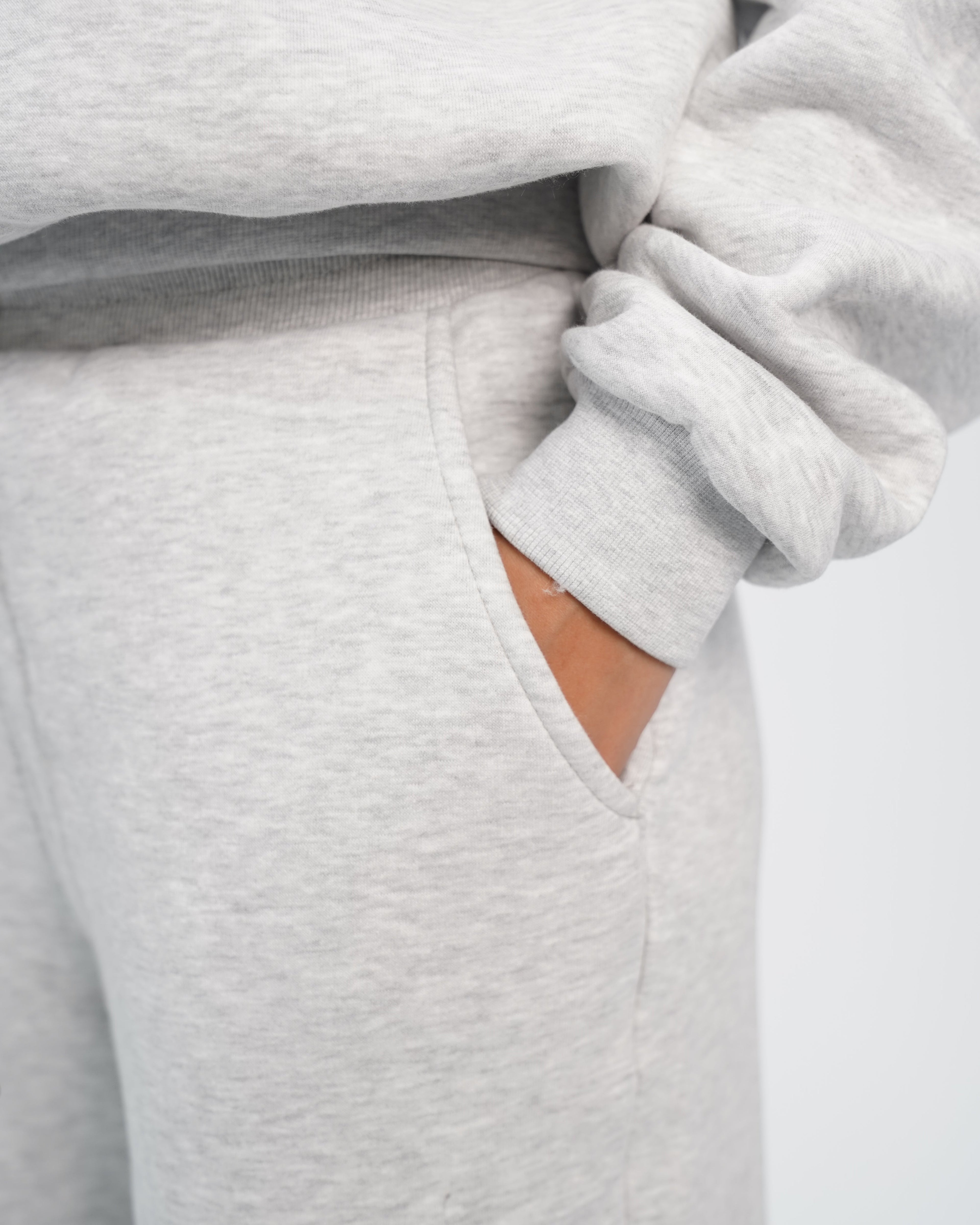 Unisex wide leg sweatpants Grey