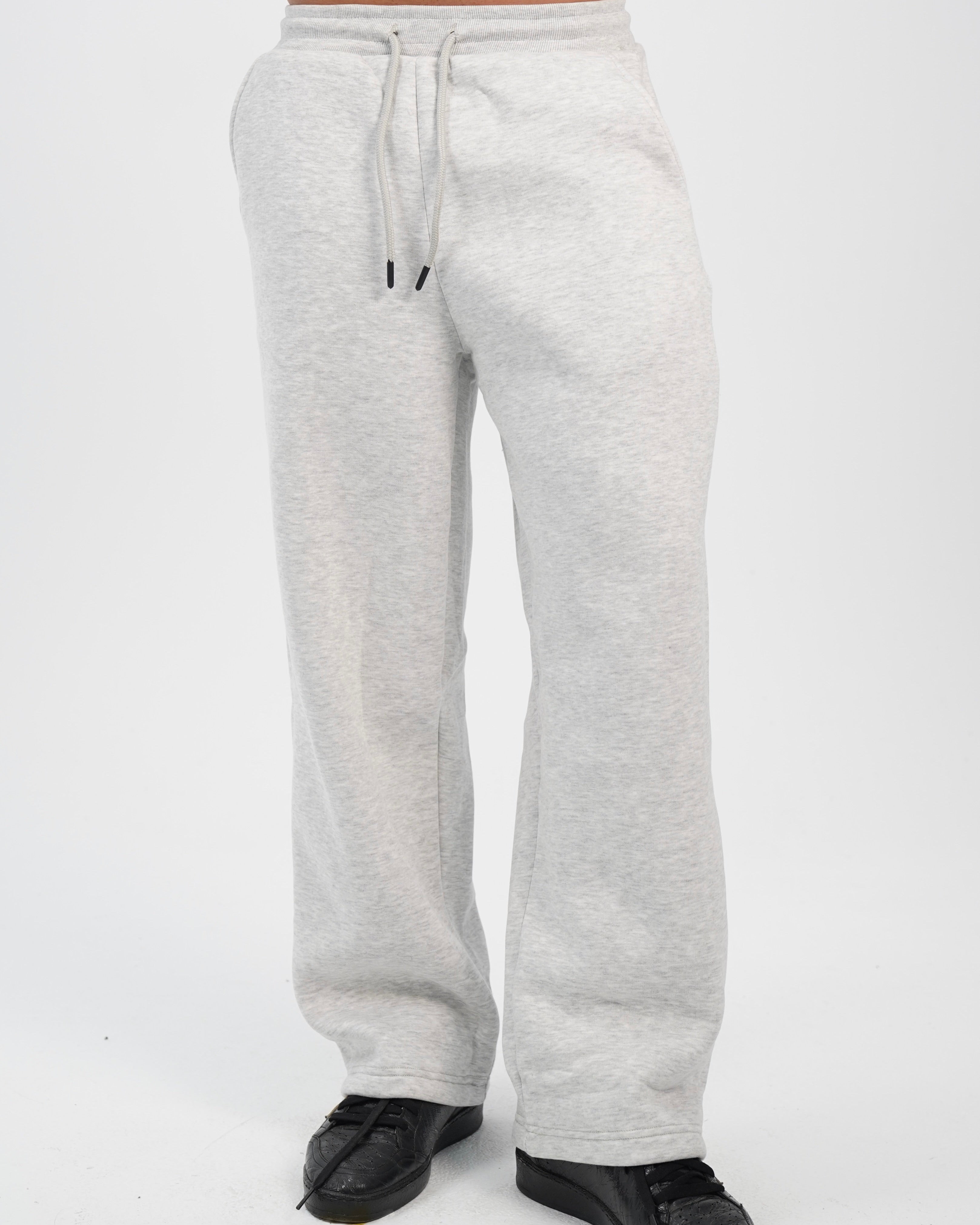 Unisex wide leg sweatpants Grey
