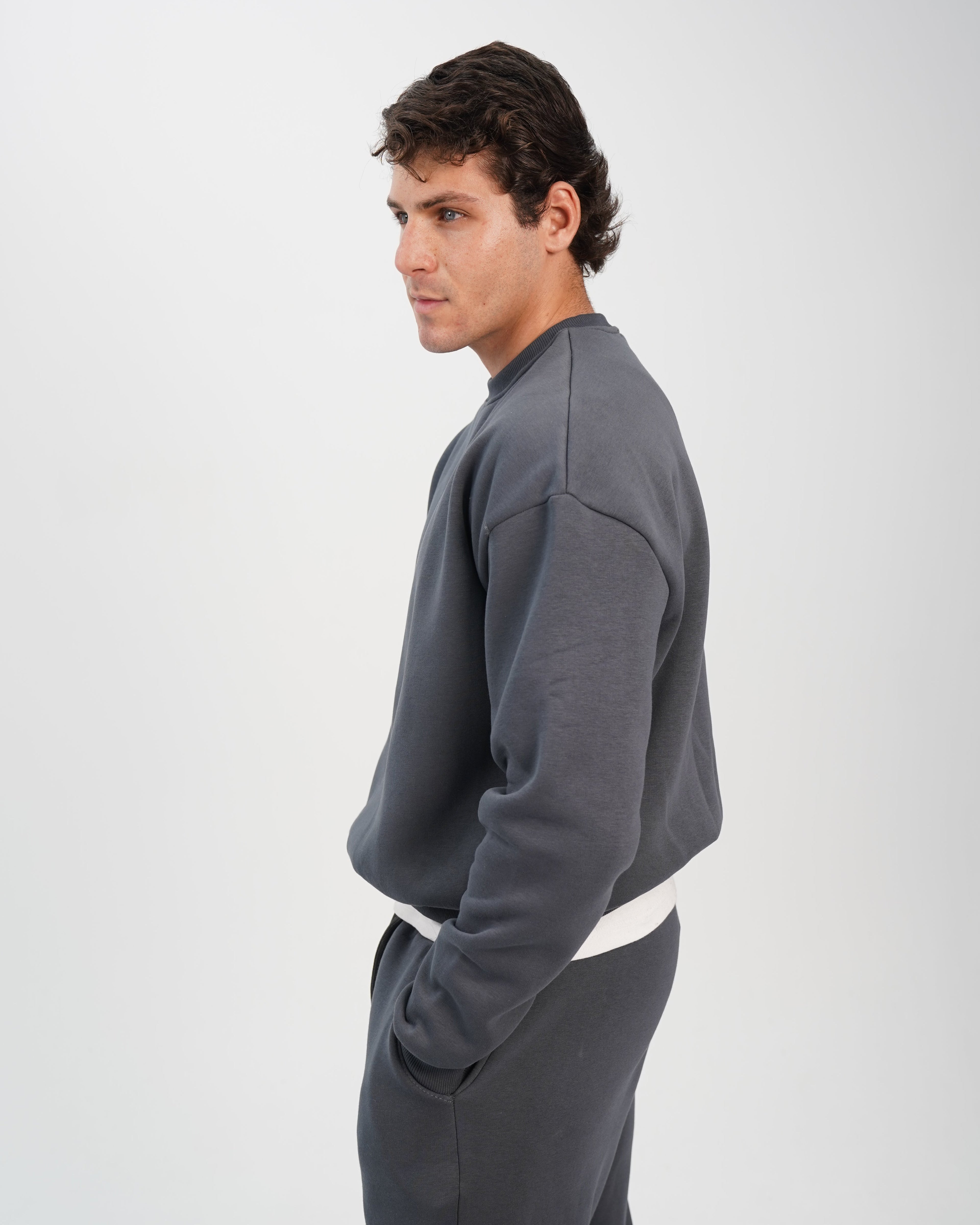 Unisex Crewneck Charcoal