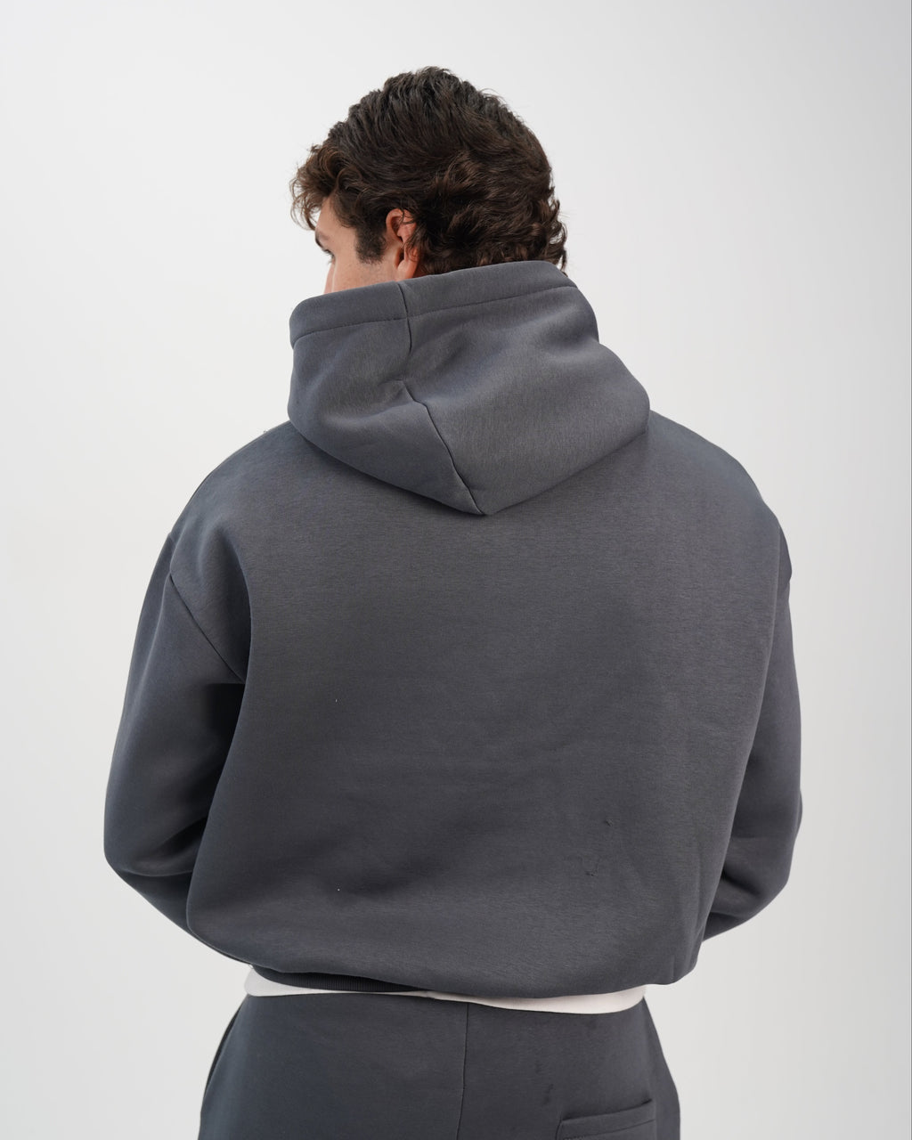 unisex hoodie charcoal