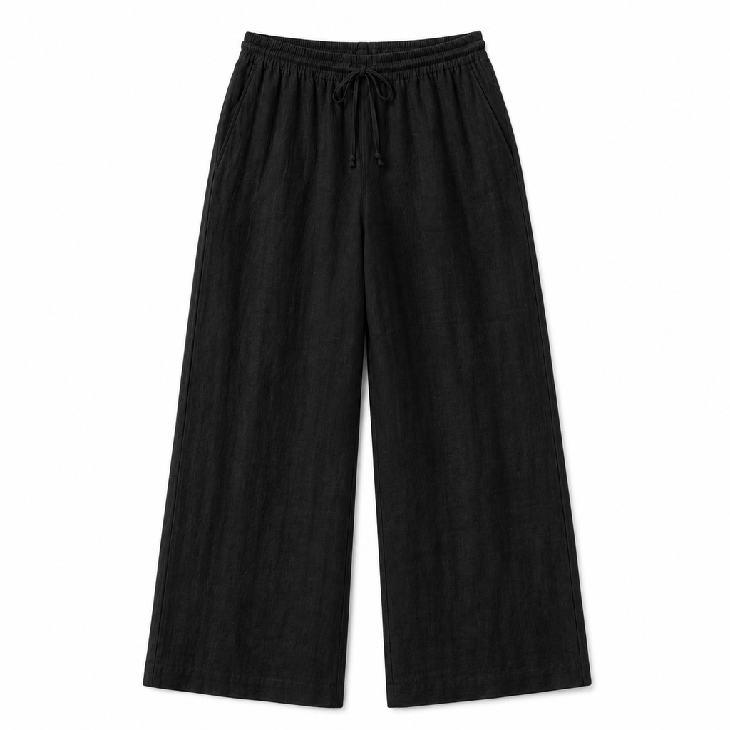Black Linen Pants