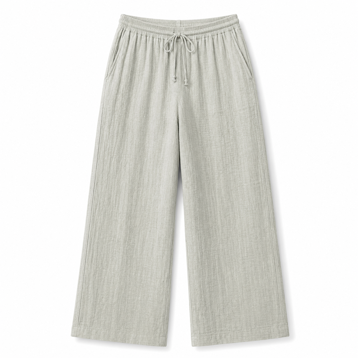 Olive Linen Pants